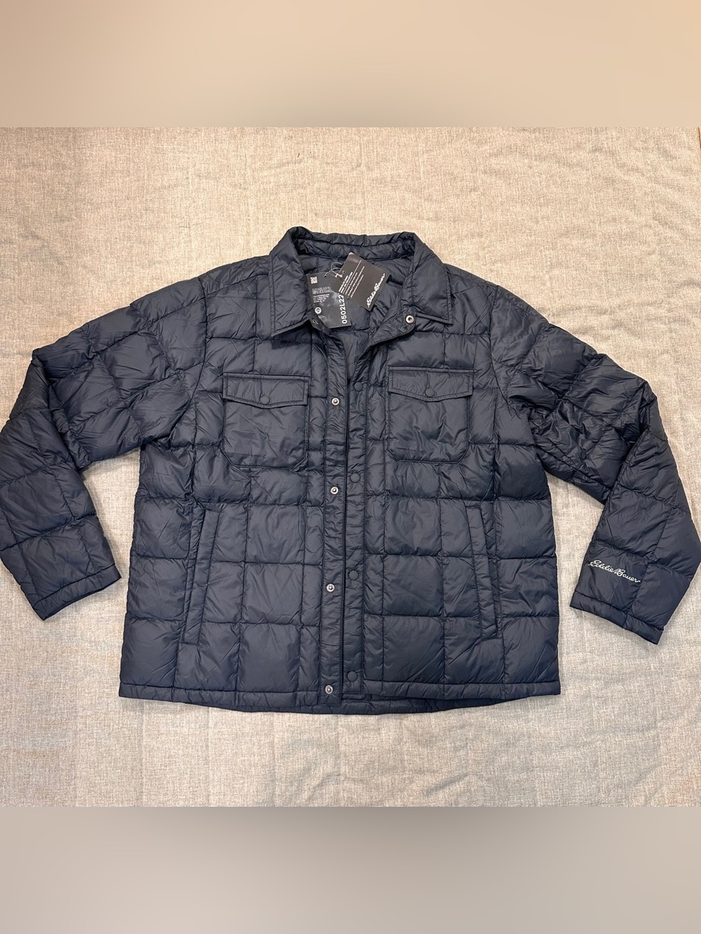 NWT Eddie Bauer Men’s CirrusLite 650 Feather Down Jacket Men's Size XL Packable